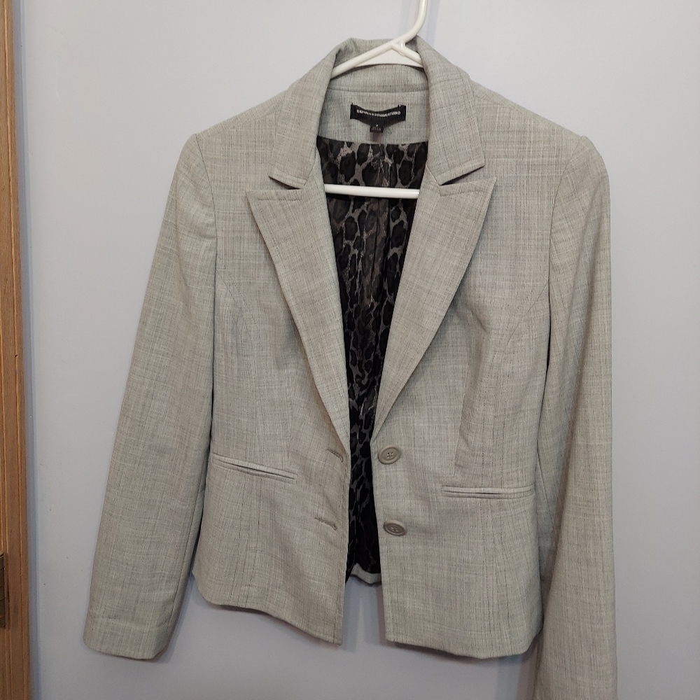 Express Gray Women's Blazer